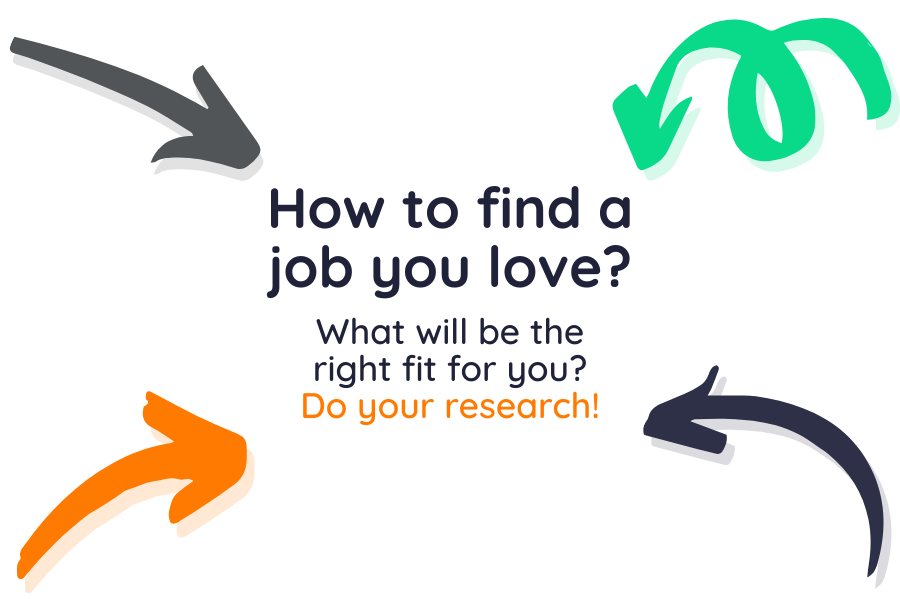 How to find a job you love?